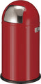 Wesco Pushboy - Prullenbak - 50 Liter - Rood