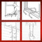 Alecto EL-450 Vluchtladder 4,5 meter - Brandladder