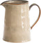 Dutch Rose Organic Kan - Stoneware Handgemaakt - Creme 1.6 Liter