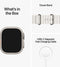 Apple Watch Ultra - 4G/LTE - 49mm - Titanium kast - Ocean bandje