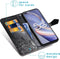 iMoshion Hoesje Geschikt voor Oppo Reno4 Z 5G Hoesje Met Pasjeshouder - iMoshion Mandala Bookcase - Zwart