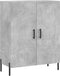 vidaXL - Dressoir - 69,5x34x90 - cm - bewerkt - hout - betongrijs