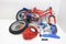 Huffy Spider-Man 12 inch - Kinderfiets - Stalen frame met stuurmasker - Rood