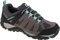 Merrell Accentor 2 Vent Waterproof - Dames Wandelschoenen - Maat 40 - Grijs/Mintgroen