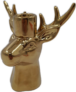 Housevitamin - Kandelaar rendier - Goud - 11x7x11cm