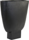 Light & Living Vaas Partida - Zwart - 45x17x50cm - Modern