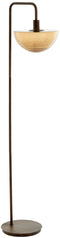 Light & Living Vloerlamp Baylie - Bruin - 43x30x165cm - Modern - Staande lampen voor Woonkamer - Slaapkamer