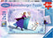 Ravensburger Disney Frozen: Zussen voor altijd - 2x24 stukjes - kinderpuzzel
