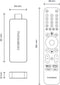Thomson Streaming Stick 145 - Streaming Stick - 8GB - 4K Ultra HD - Google TV™