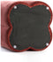 Light & Living Poef Nalani - Bordeaux - 38x38x45cm - Modern