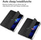 imoshion Tablet Hoes - Geschikt voor Xiaomi Pad 6 Pro, Xiaomi Pad 6 - Trifold Hardcase Bookcase transparante rand - Zwart