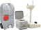 vidaXL - Campingtoilet - en - wasbak - met - watertank