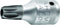Stahlwille 44 KTXB T 10 SCHRAUBENDREHEREINSATZ 1/4 ZOLL - MIT BOHRUNG 01351010 1/4 (6.3 mm) Schroevendraaierdop T 10 1/