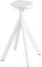 Infinity Terrastafel Wit Frame + Tropical Wood HPL 70 cm - Essentials 120021270