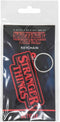 Sleutelhanger - Stranger Things: Logo - rubber - metalen ring