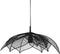 Light & Living Hanglamp Pavas - Zwart - Ø54cm - Botanisch - Hanglampen Eetkamer, Slaapkamer, Woonkamer