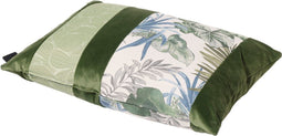 2 stuks! Sierkussen cushion 60x40 Velvet match green