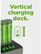 GP B421 - USB Lader AA/AAA - Laadt 2 AA 2100mAh in 6 uur - Zwart-grijs-olijgroen