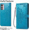 imoshion Hoesje Geschikt voor Motorola Moto G42 Hoesje Met Pasjeshouder - imoshion Mandala Bookcase - Turquoise