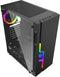 Gembird Fornax 2000 RGB - ATX Tower - Gehard glas - 33,44L - 310mm GPU lengte - 160mm CPU koeler hoogte