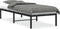 vidaXL - Bedframe - metaal - zwart - 75 - x - 190 - cm