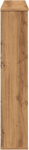 vidaXL - Haardombouw - 100x20x100 - cm - bewerkt - hout - artisanaal - eikenkleurig