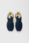 Saucony Jazz NXT Sneakers - Sportief-Chic - Navy/Geel - Maat 45