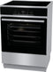 Gorenje GEIT6E80XPG - Vrijstaand fornuis - Inductiekookplaat 4 zones - Zwart Zilver