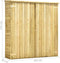 vidaXL - Tuinschuur - 163x50x171 - cm - geïmpregneerd - grenenhout