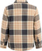 Life Line Jervis Padded Flannel Shirt Heren Beige Maat 3xl