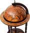 Zenzee - Globebar - Wijnrek - Retro-look - Bruin