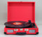 Soundmaster PL580RO - Koffermodel platenspeler - 3 snelheden (33/45/78 RPM) - Rood