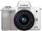 Canon EOS M50 - Systeemcamera - 21,4 MP 4K video - Wit