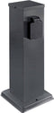 Heitronic 501334 Stopcontactsplitter Antraciet Kinderbeveiliging