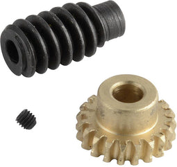 Reely Messing, Staal Wormwielset Soort module: 0.5 Aantal tanden: 20