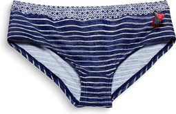Esprit Bikinibroekje - Hipster-short met grafische print - Navy