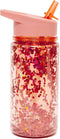 Petit Monkey Snackdozen + Drinkfles Bear and Friends/Glitter Back to School set - Peach Blossom
