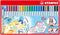 STABILO Pen 68 Brush - Premium Brush Viltstift - Met Flexibele Penseelpunt - Etui Met 19 Verschillende Kleuren
