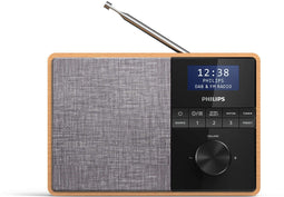 Philips TAR5505/10 - Draagbare Radio DAB+ FM Bluetooth - Keukentimer - Houtkleur