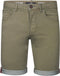 Petrol Industries - Heren Jackson Gekleurde Denim Short Coconut - Groen - Maat M