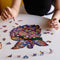 UNIDRAGON Houten Puzzel Voor Volwassenen Dier - Sprookjesvogel - 198 stukjes - Medium 25x32 cm