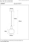 Lucide JOANET - Hanglamp - Ø 16 cm - 1xE27 - Dimbaar - Fumé