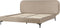 SUZETTE - Tweepersoonsbed - Beige - 140 x 200 cm - Polyester