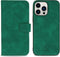iMoshion Hoesje Geschikt voor iPhone 14 Pro Max Hoesje Met Pasjeshouder - iMoshion Uitneembare 2-in-1 Luxe Bookcase - Donkergroen