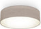 B.K.Licht - Plafondlamp - 2x E27 fitting - Ø38cm - taupe