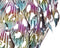 Wanddecoratie Home ESPRIT Multicolour Hagedis 25 x 6,5 x 51 cm