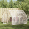 vidaXL - Plantenafdekking - met - zeilringen - 2x5 - m - polyethyleen
