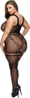 Baci - Crotchless Bodystocking Queen Size