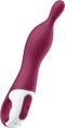 Satisfyer, A-punt vibrator, 'A-Mazing 1, 21,5 cm', waterdicht, oplaadbaar, flexibele punt
