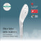 Womanizer Wave 2-in-1 Douchekop, multifunctioneel, met stimulatie - Intiemmassageapparaat met speciale waterstralen, waterstraal-stimulator - 3 verschillende waterstraalpatronen - chroom